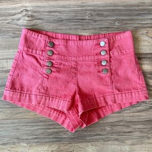 GUC - F21 Coral Sailor Shorts 24